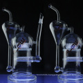 Glass Inline Perc Recycler Water Pipe for Daily Use (ES-GB-029)